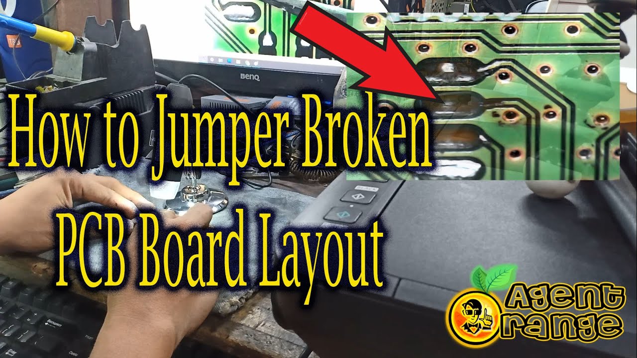 Jumper 101 | How to make Jumper on any PCB Board Layout like Printer Logic Board