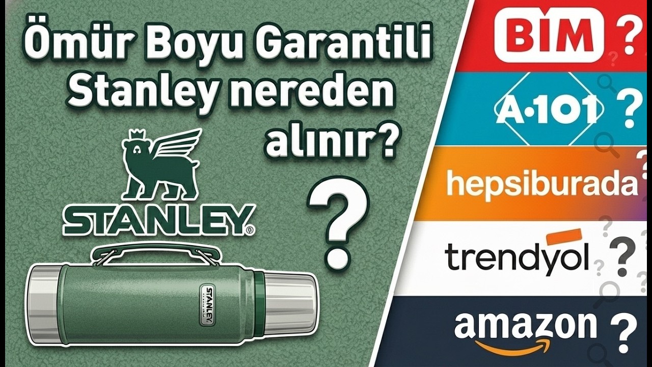 Ömür Boyu Garantili Stanley Almak İstiyorsan ÖNCE BUNU İZLE!