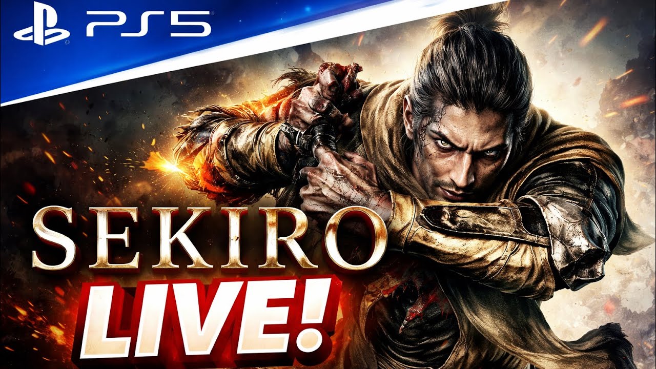 SEKIRO LIVE 🔴 | CAN I SURVIVE THIS?! 😨 Episode 4 | HARDCORE GAMEPLAY PS5