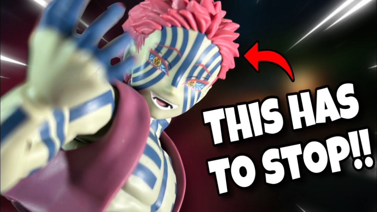 ГДЕ АКСЕССУАРЫ??!!! (Обзор Sh Figuarts Demon Slayer Akaza)