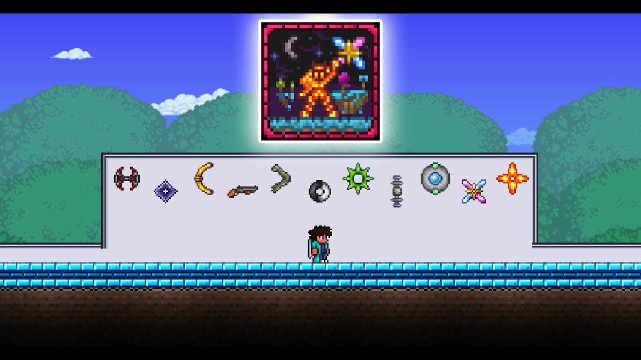 This Terraria 1.4.4 Mod Overhauls Boomerangs!