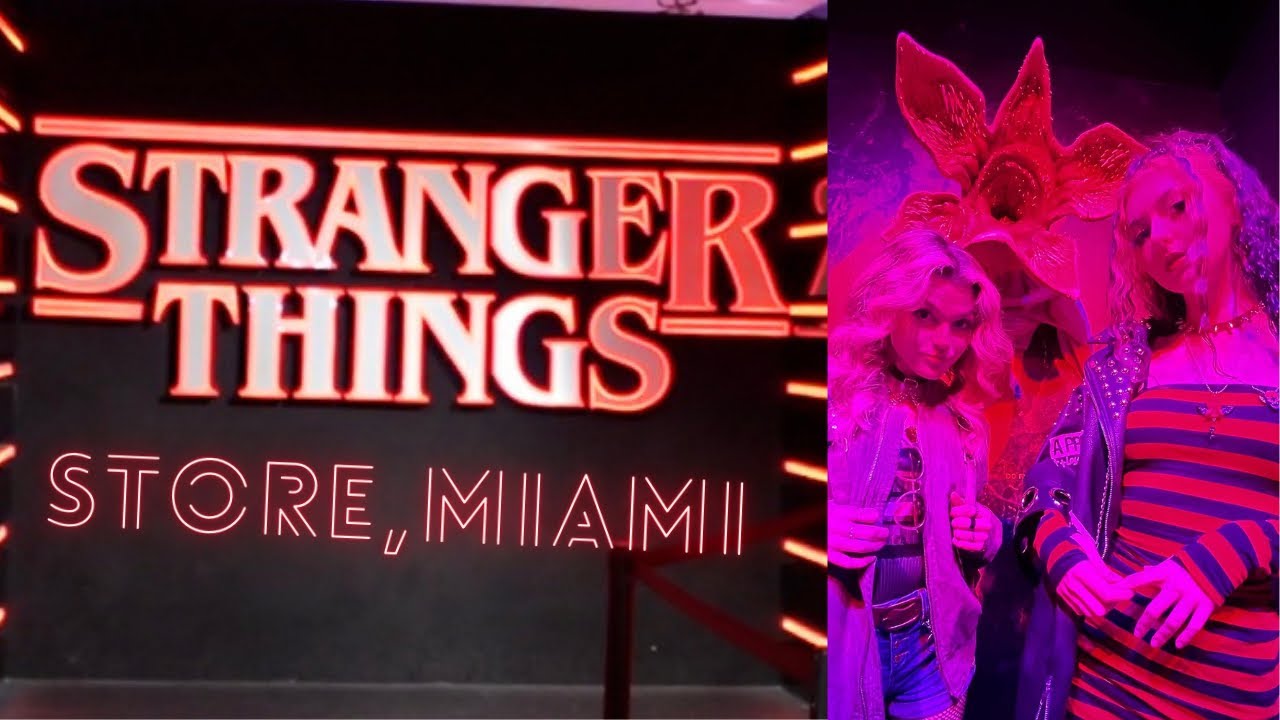 STRANGER THINGS STORE, MIAMI!