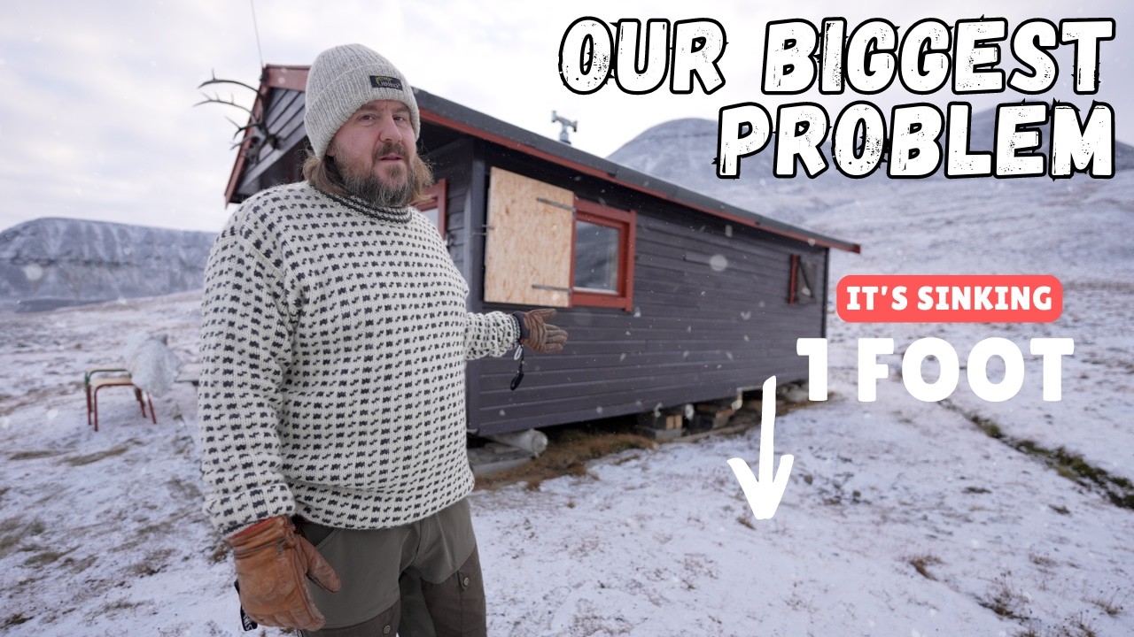 It's Sinking - Dealing with our biggest CABIN PROBLEM︱Svalbard