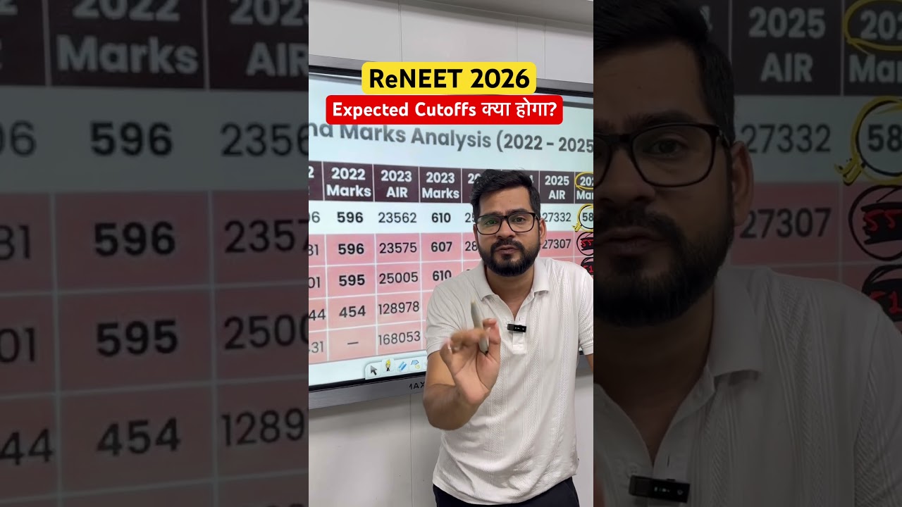 😱 RE-NEET 2026: Cutoff Kitni Jayegi? | Paper Analysis & Safe Score 🔥 | sachin sir