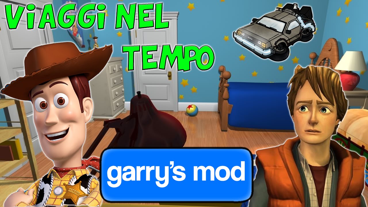 GMOD - Gameplay ITA Feat. Gabby16bit - Viaggi nel tempo