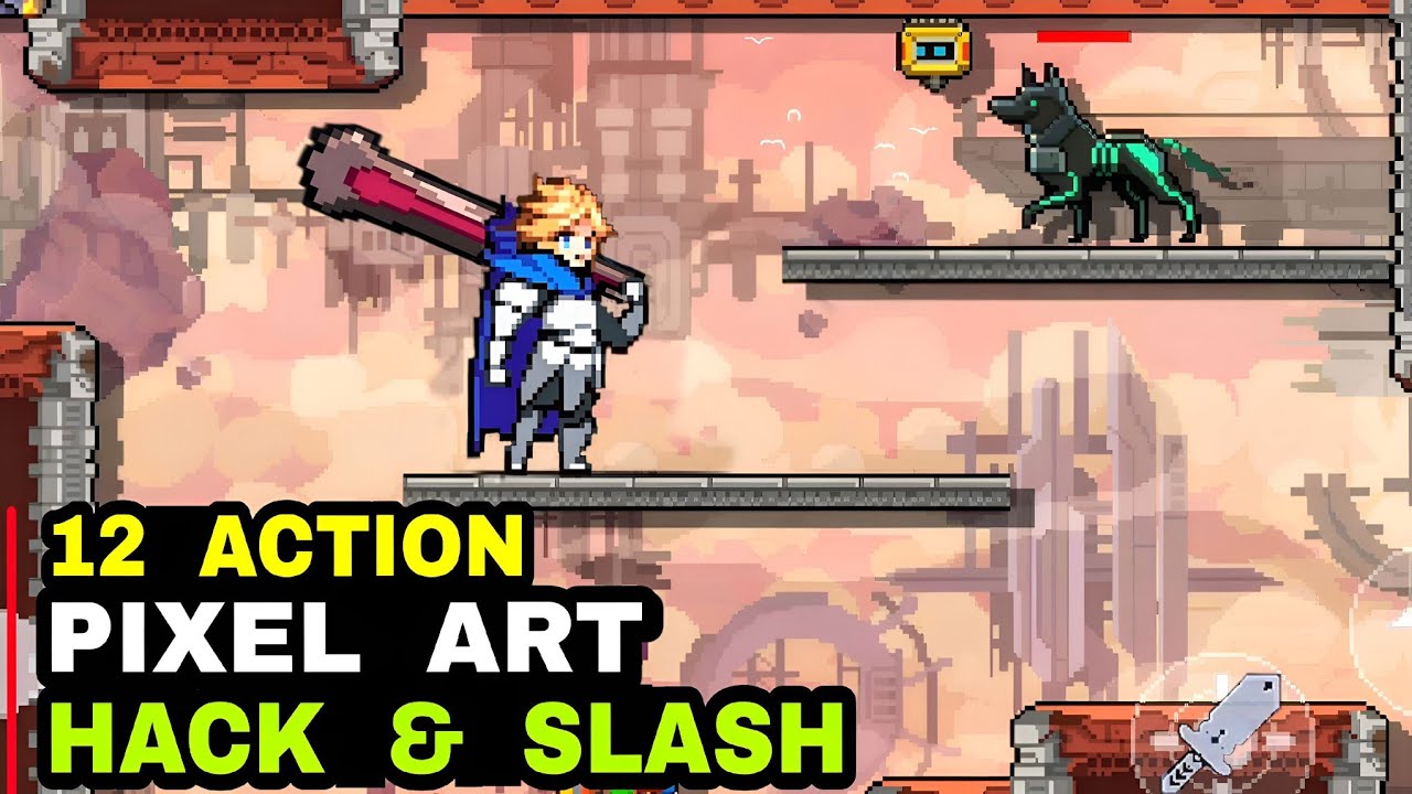 Top 12 Best Pixel Art game ACTION Hack and slash RPG on Android iOS with beautiful graphic Gameplay
