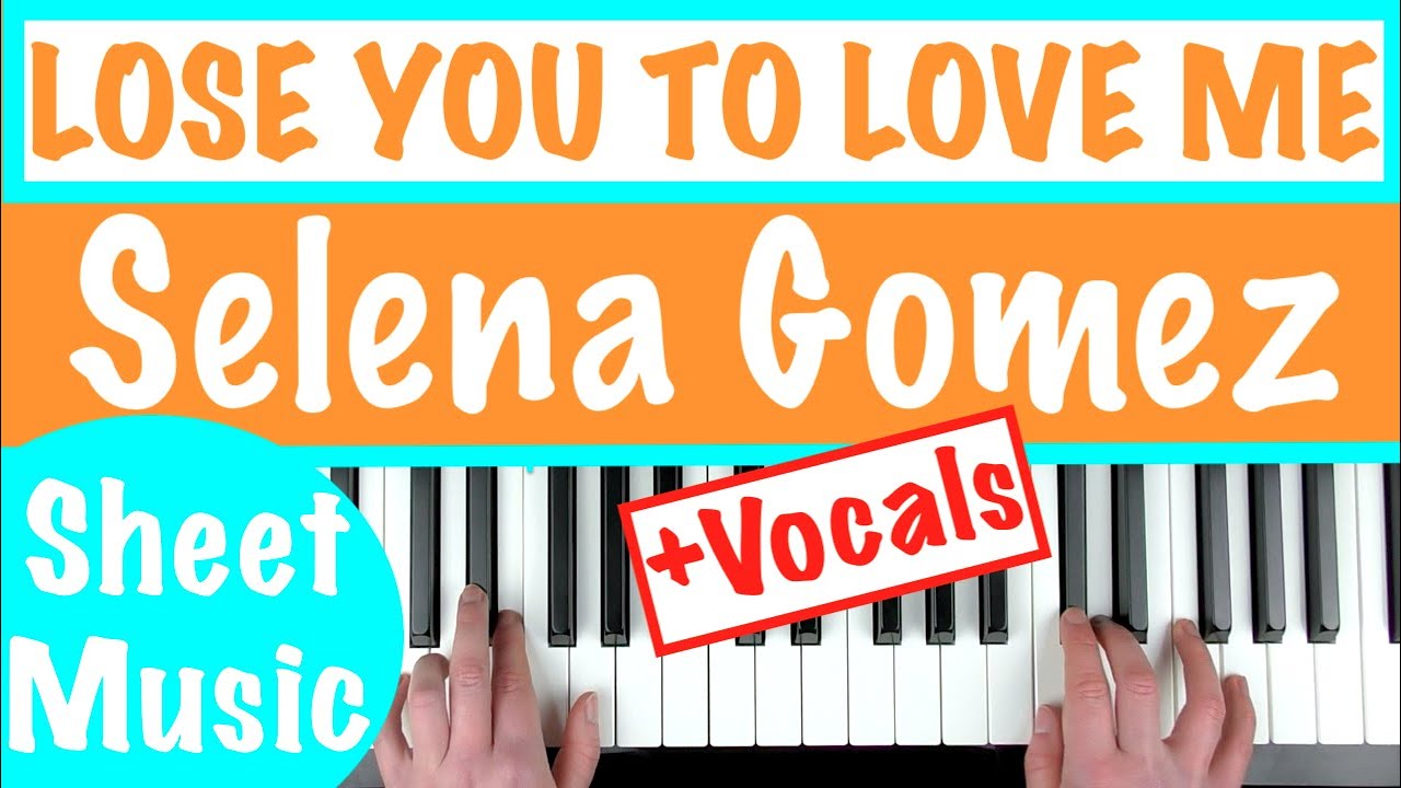How to play LOSE YOU TO LOVE ME - Selena Gomez Piano Chords Tutorial