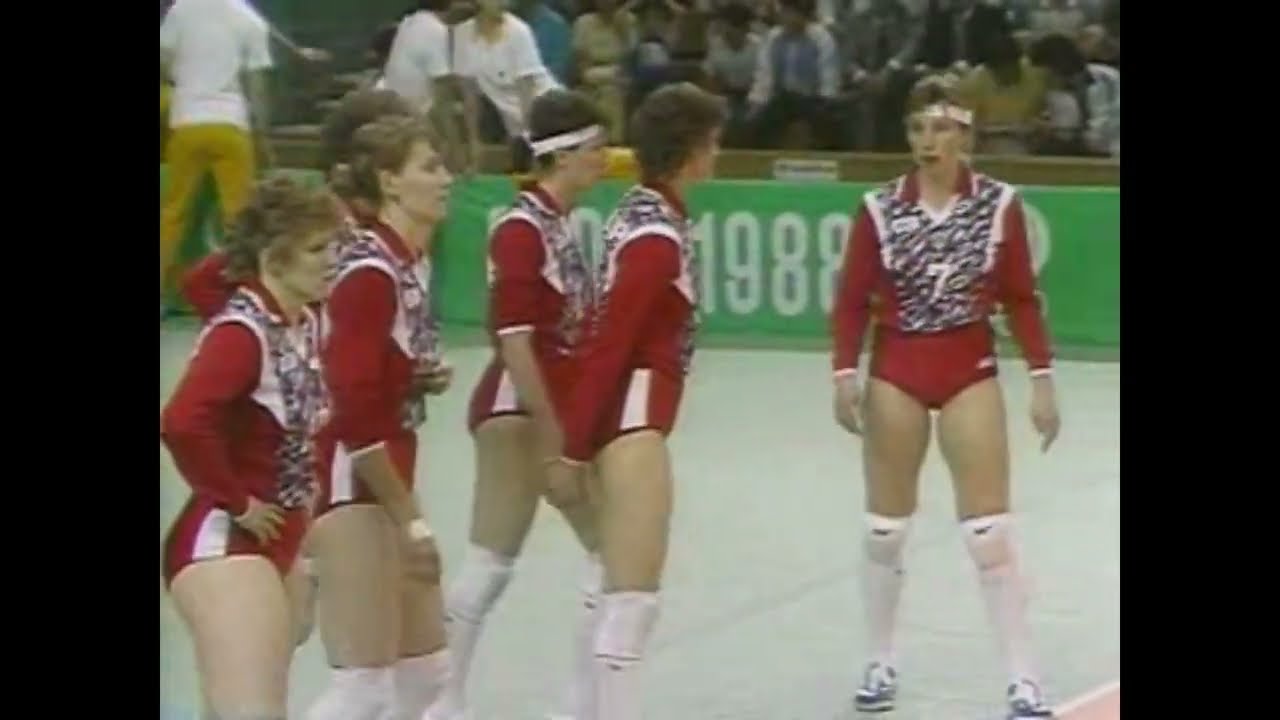 Seoul 88 Volleyball | USSR vs. China - Set 1 (Original Footage)