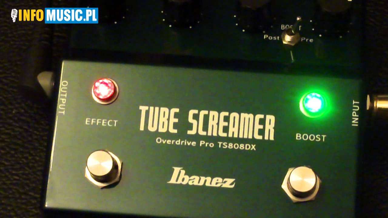 Ibanez Tube Screamer - Pr&oacute;bka możliwości