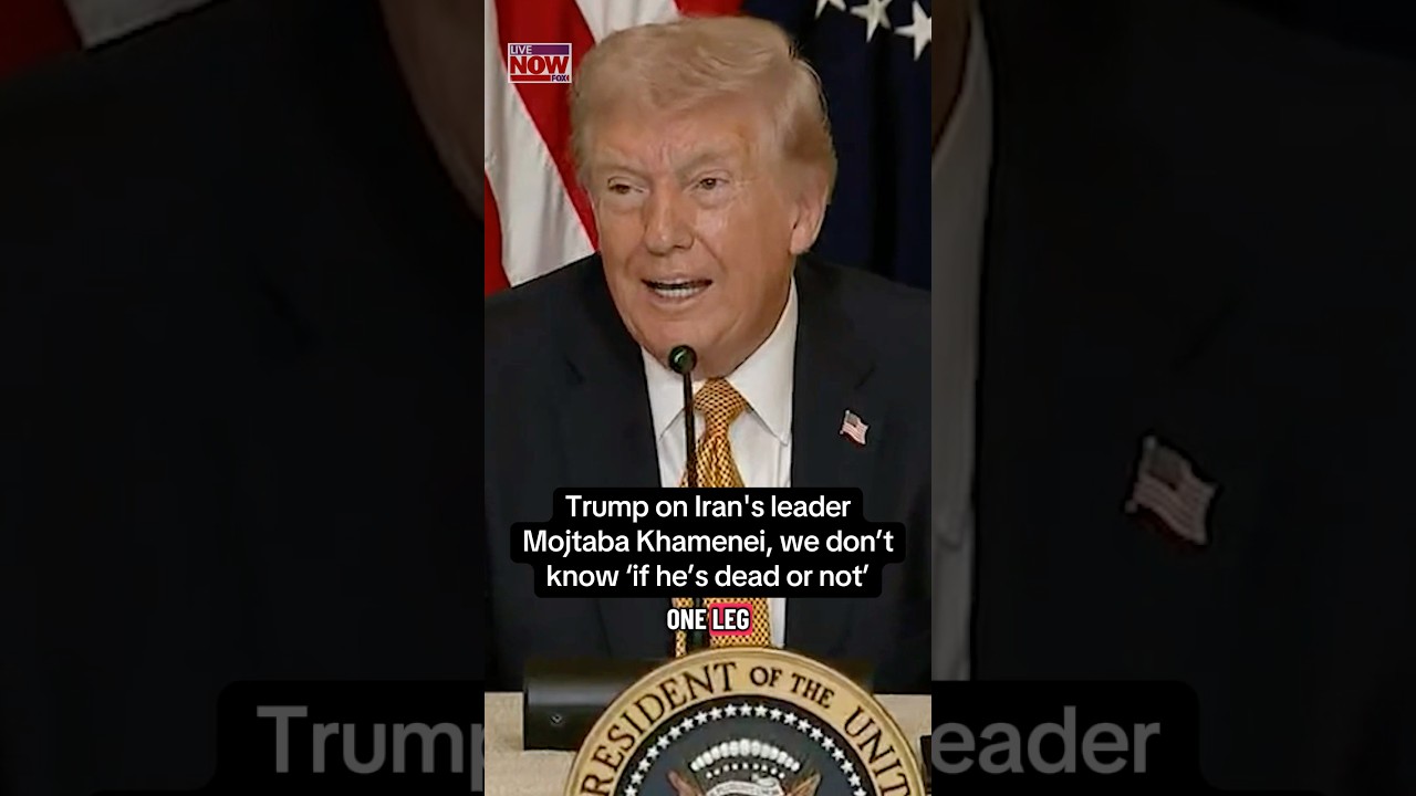 Trump questions if Iran's leader is alive
