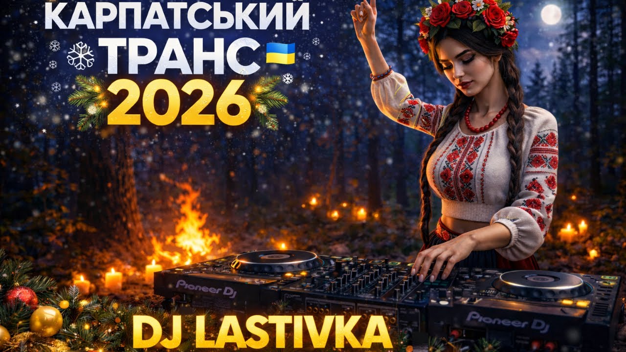 CARPATHIAN TRANCE 2026 ❄️ DJ Lastivka | Ukrainian Electronic Folk