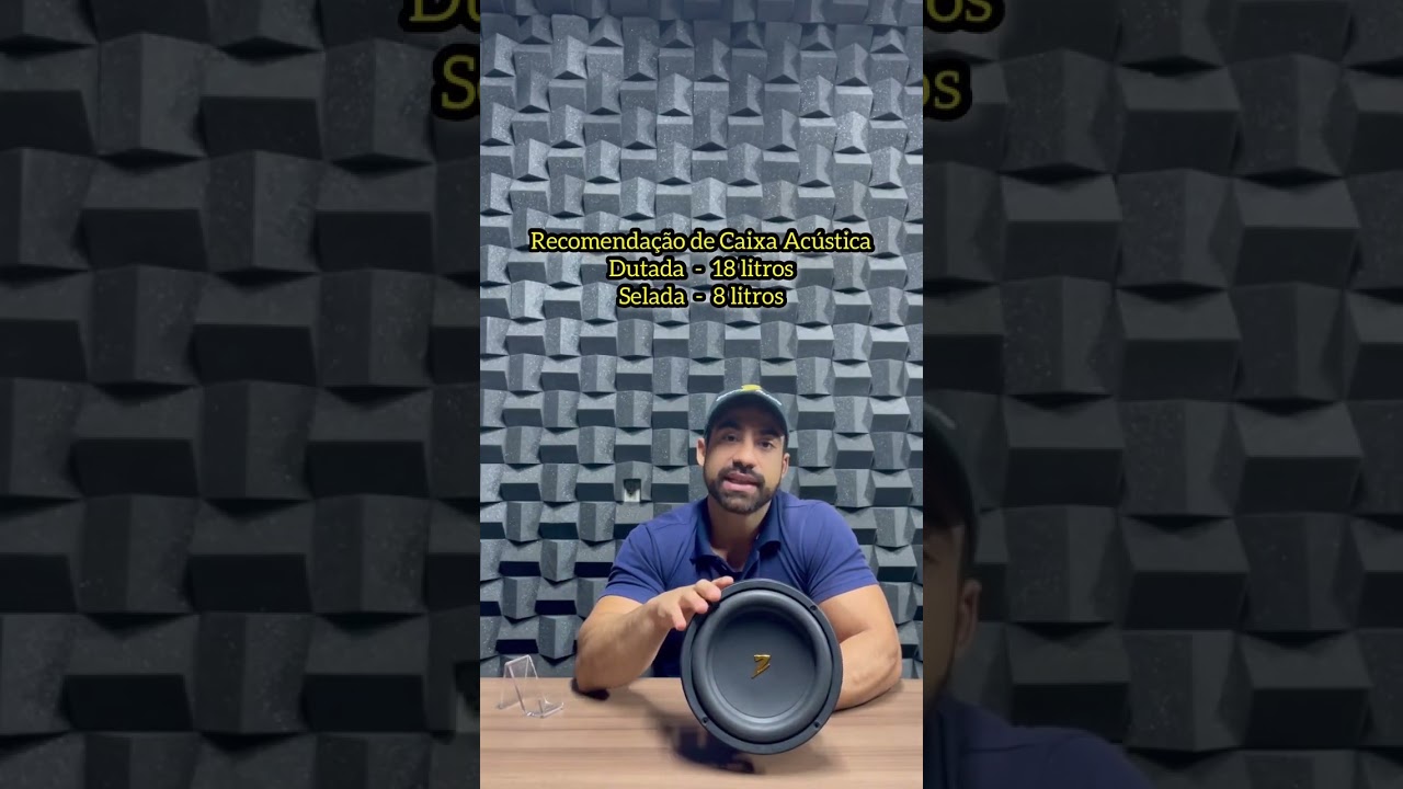 NOVO ALTO FALANTE SUBWOOFER ZETTA M 8 450 RMS 8 POLEGADAS!