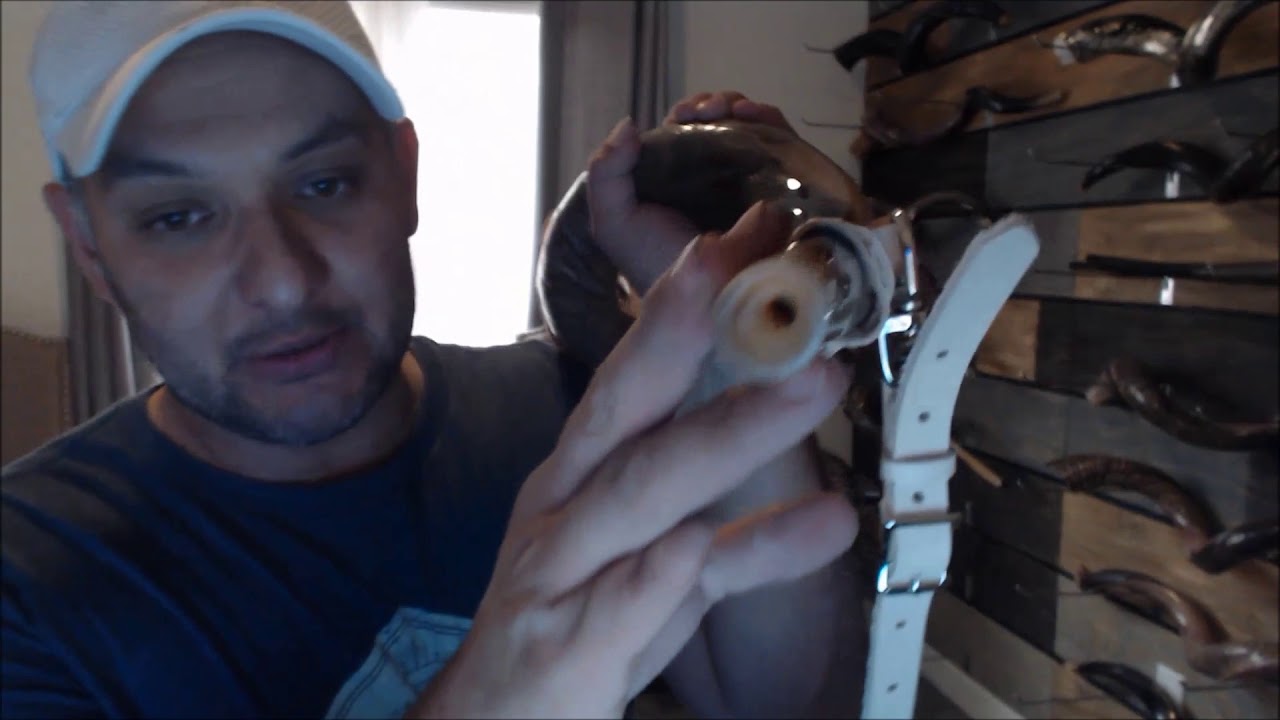 shofar reparado  para el hermano LIBRADO BENITEZ