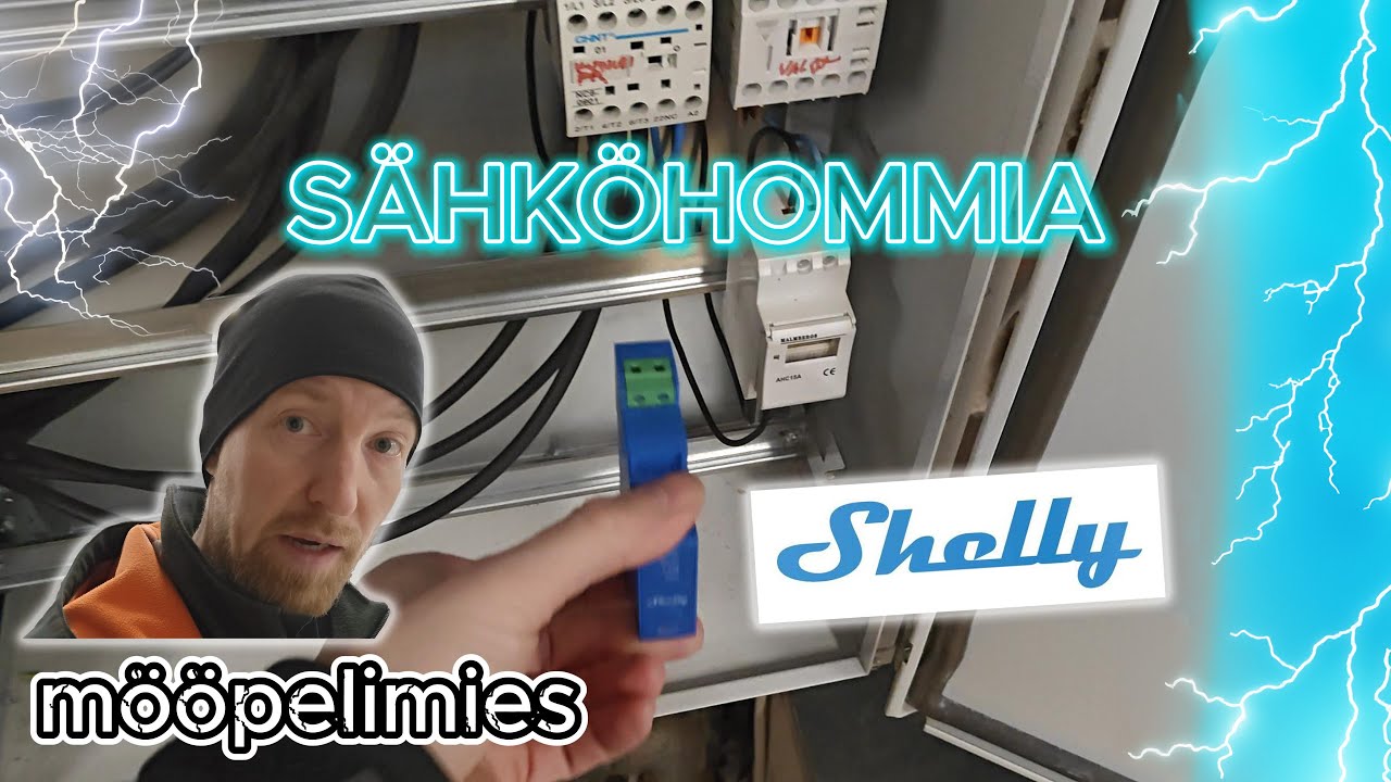 SÄHKÖHOMMIA - ONNISTUUKO SHELLYN ASENNUS ?