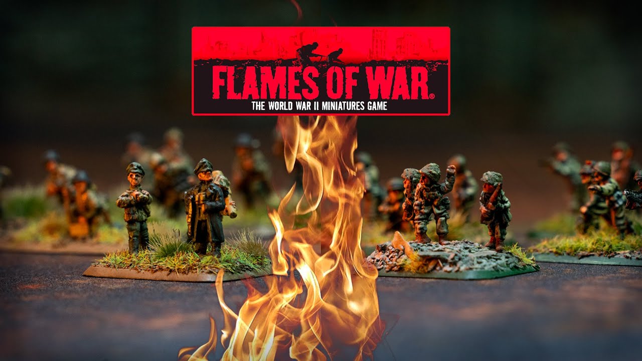 Flames of War Battle Report - How to play intro Battle