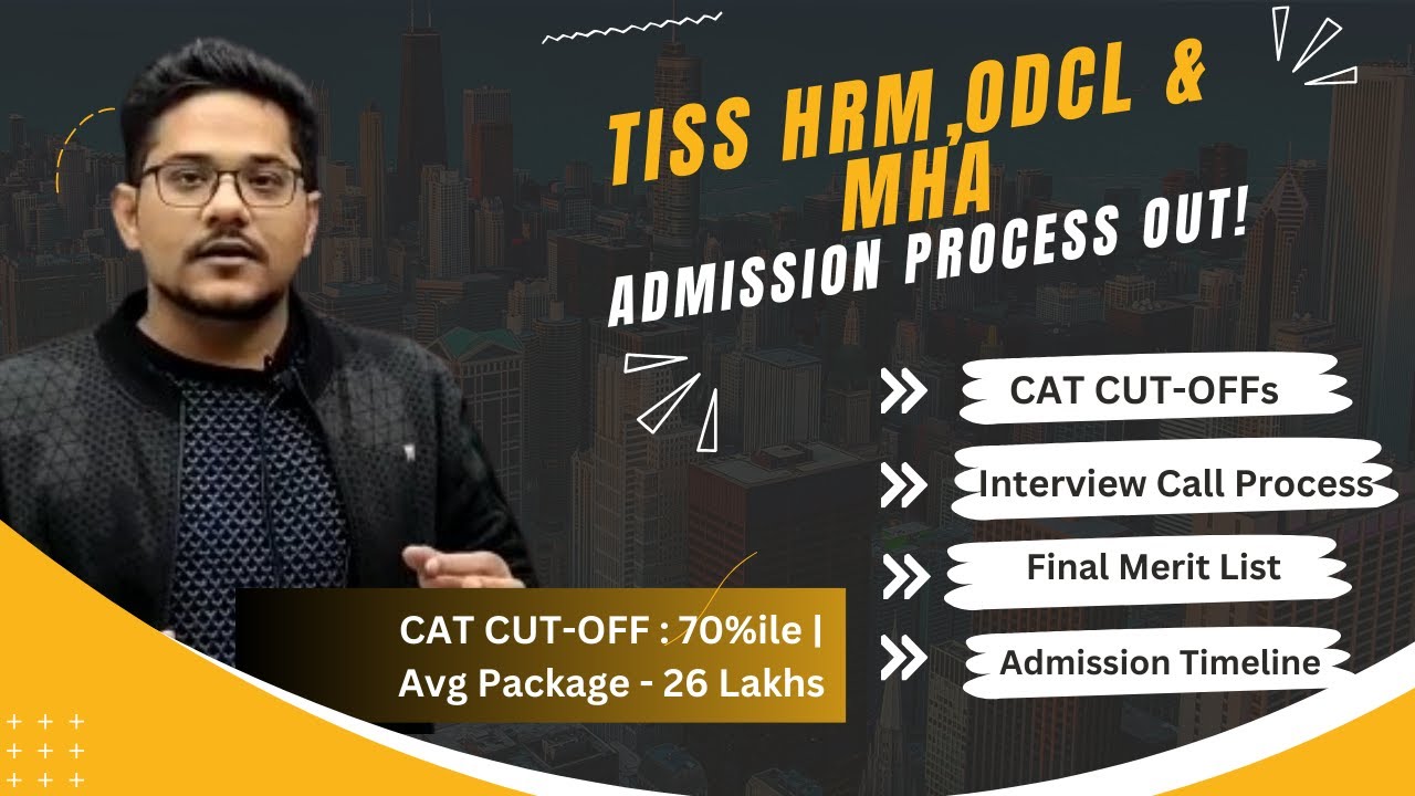 🔥TISS HRM,ODCL & MHA-CAT  Admission Process for 2025🔥