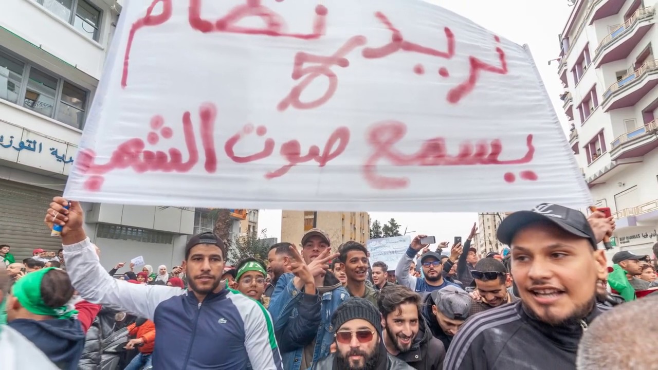 marche contre le 5ème mandat à Blida