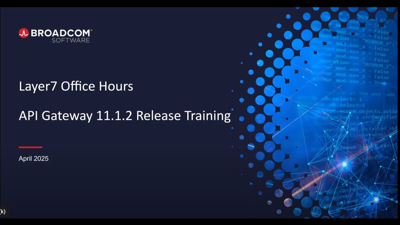 April 2025 Layer7 API Security Office Hours