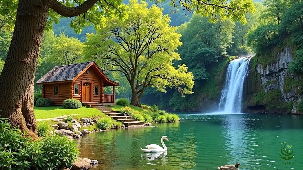 Relaxing Music with Beautiful 8K Nature Scenery🌿 Soothing Piano Music - Relaxing Nature Sounds