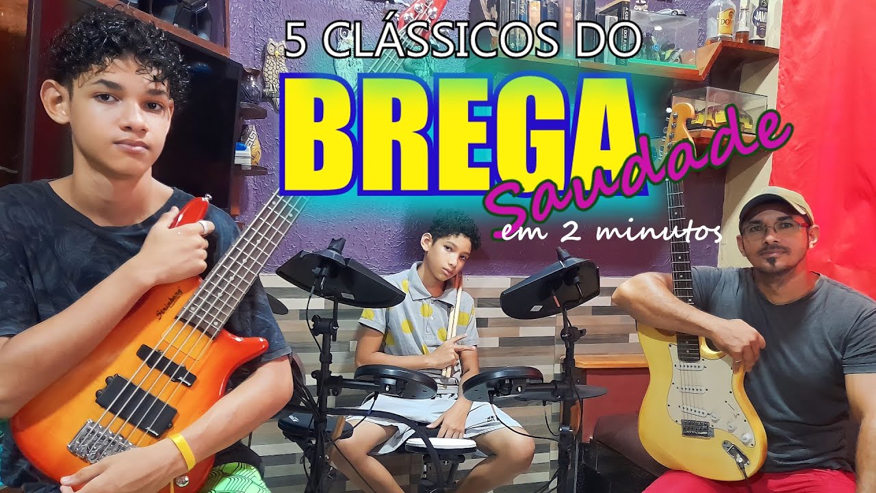 BREGA SAUDADE - 5 clássicos em 2 minutos
