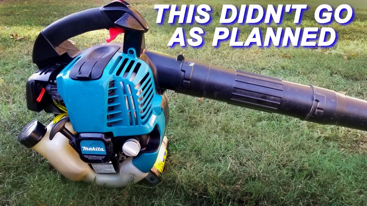 Fixing A Makita Leaf Blower That Won't Start