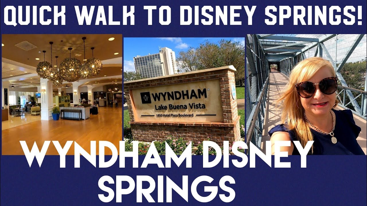 Wyndham Garden Lake Buena Vista,  Quick walk to Disney Springs!  Resort &  Room Tour#wyndham