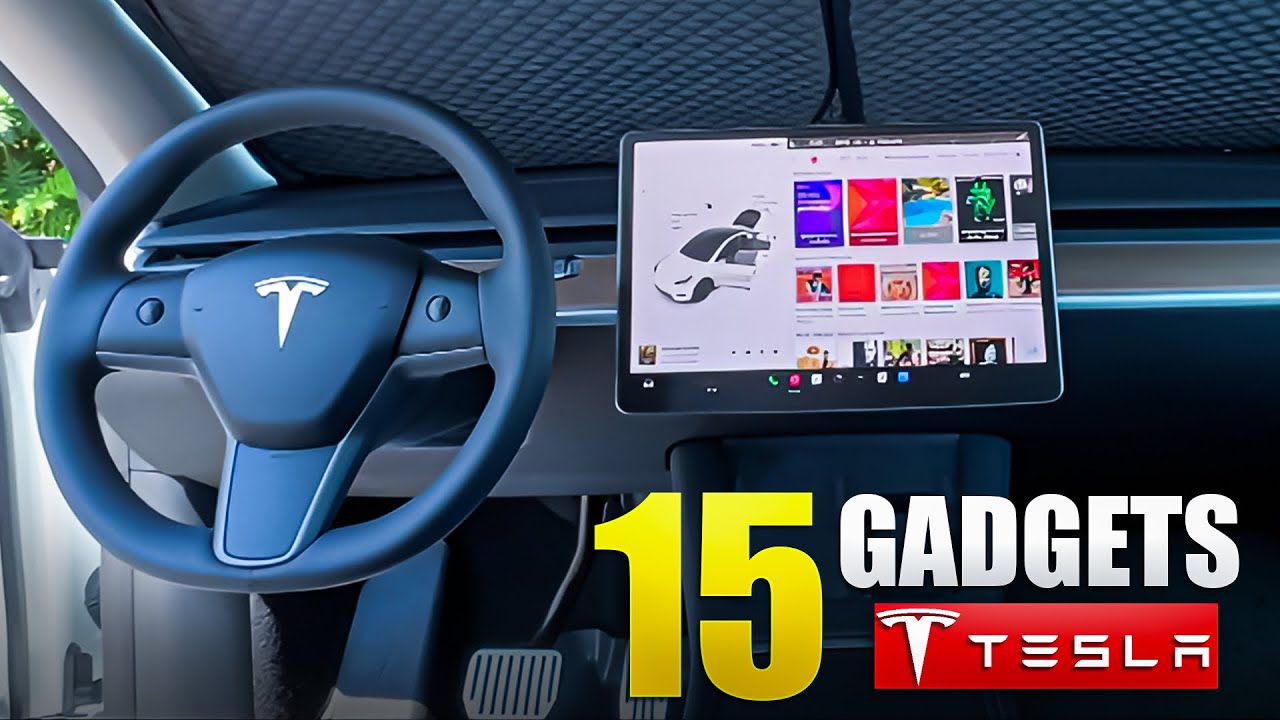 15 GADGET e ACCESSORI per TESLA MODEL Y 2023 by SHOP4TESLA