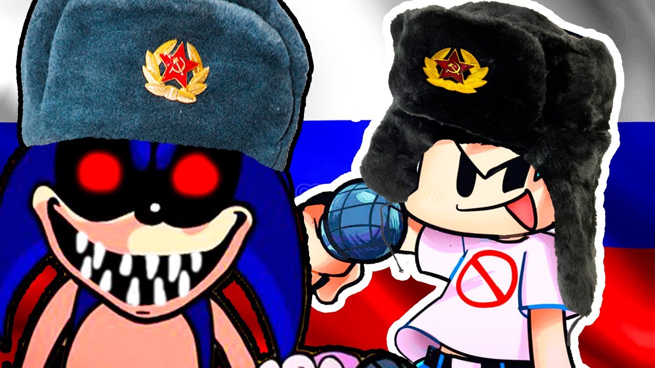 СОНИК.EXE FNF ПОЁТ ПО - РУССКИ ! - FRIDAY NIGHT FUNKIN VS Sonic.Exe