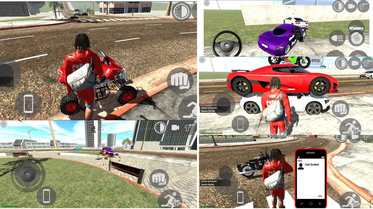 Car ride/bullet ride/ATV ride/big Car accident Car race 🏎 🏁  / full firing 🎮🎮🔫🔫 