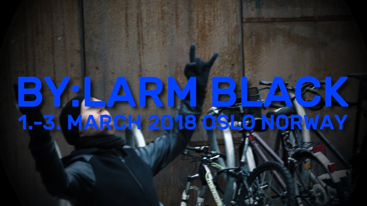 A welcome to by:Larm Black 2018 by the label boss.