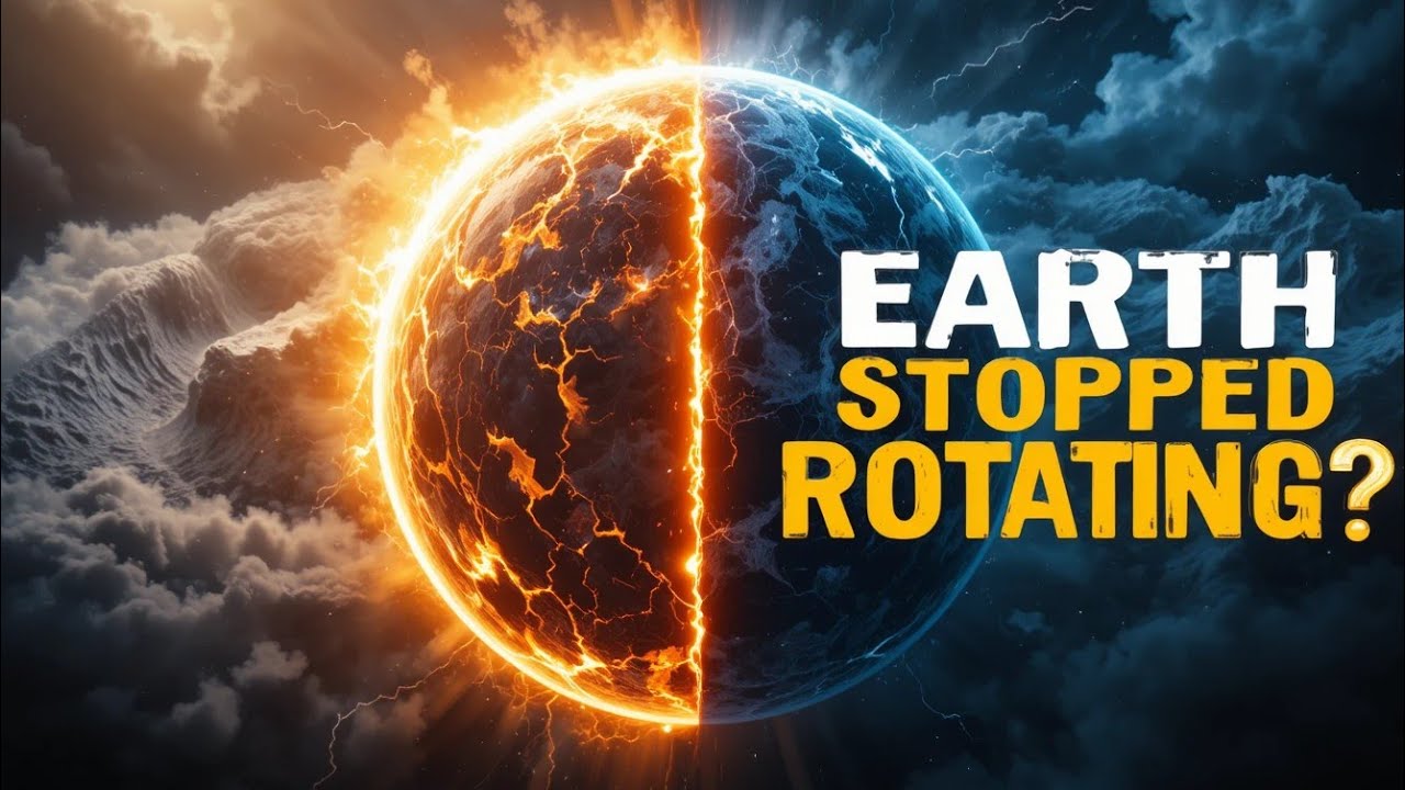  What If Earth Stopped Rotating🌍💥 