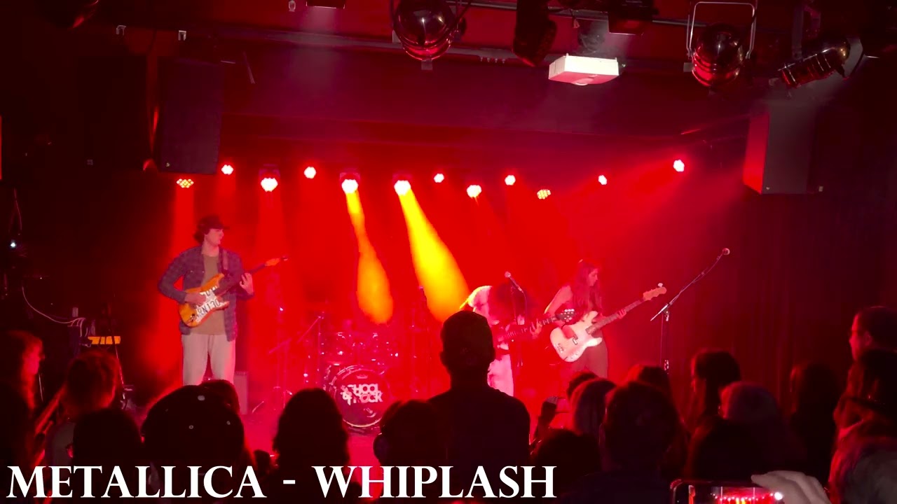 Alex Doner - School of Rock Seattle - Metallica - Whiplash
