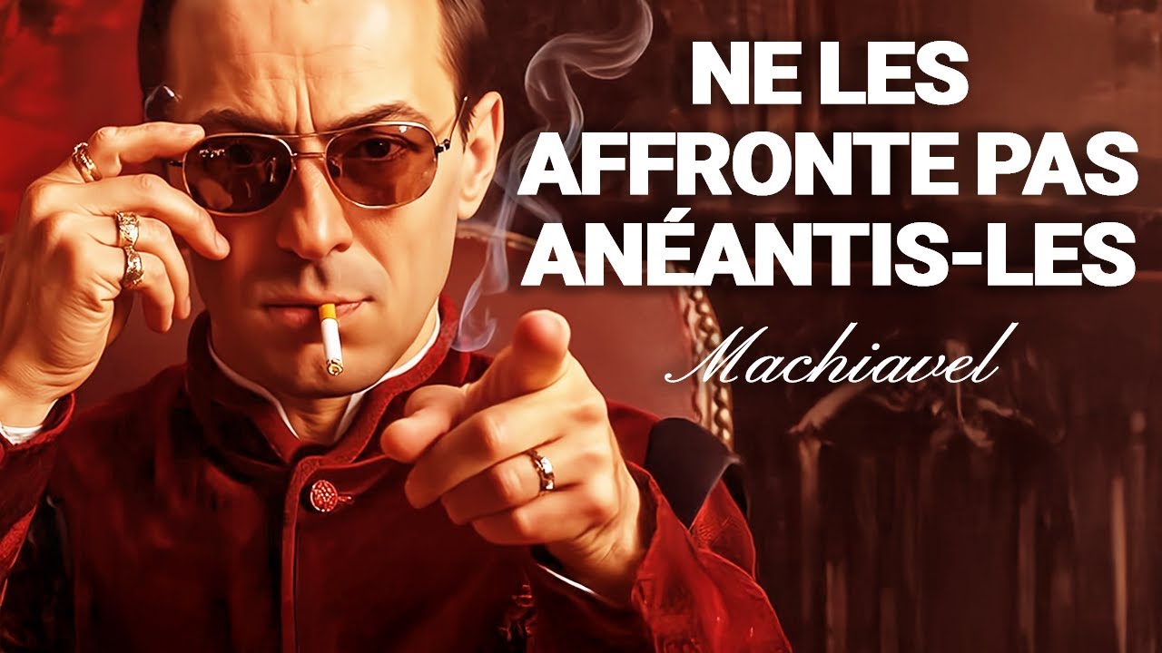 NE LES COMBATS PAS : FAIS-LES CHUTER EN SILENCE — LA SAGESSE FROIDE DE MACHIAVEL