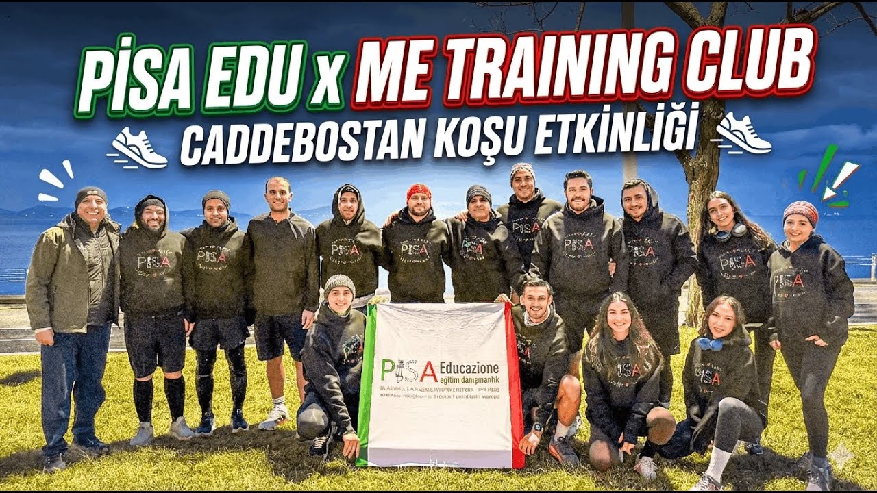 @PisaEducazione  x Me Training Club Caddebostan Koşu Etkinliği