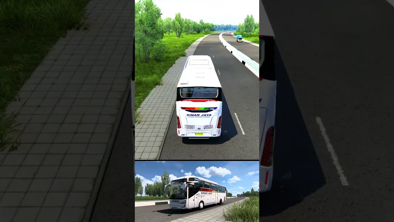 🔴Live Game Euro truck simulator 2 versi indonesia