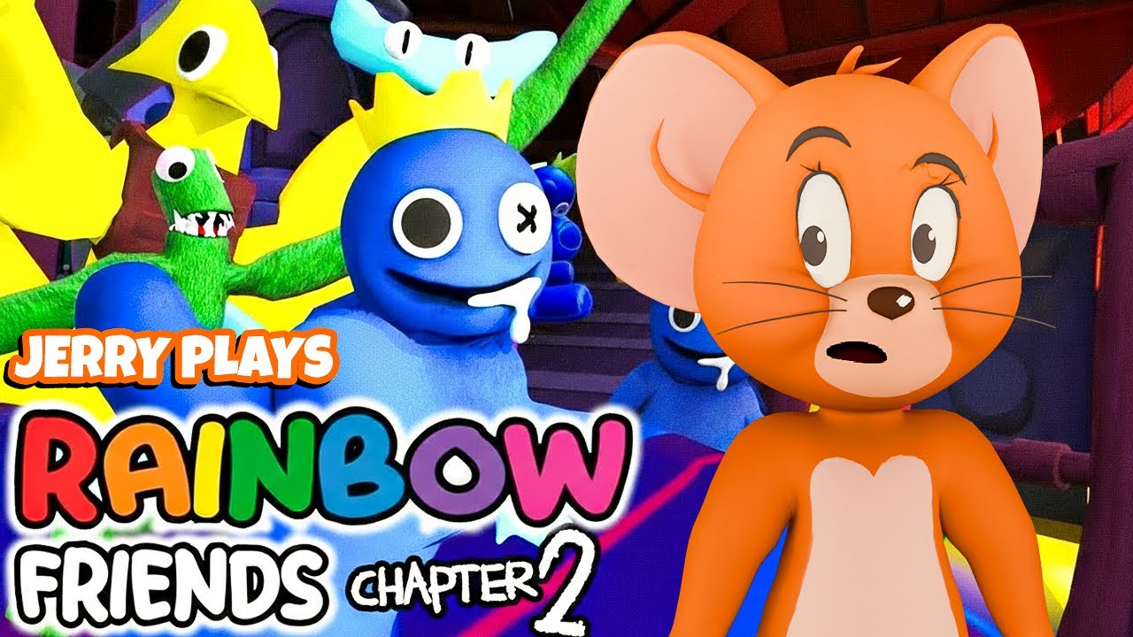 Jerry Plays - ROBLOX RAINBOW FRIENDS !!! Chapter 2