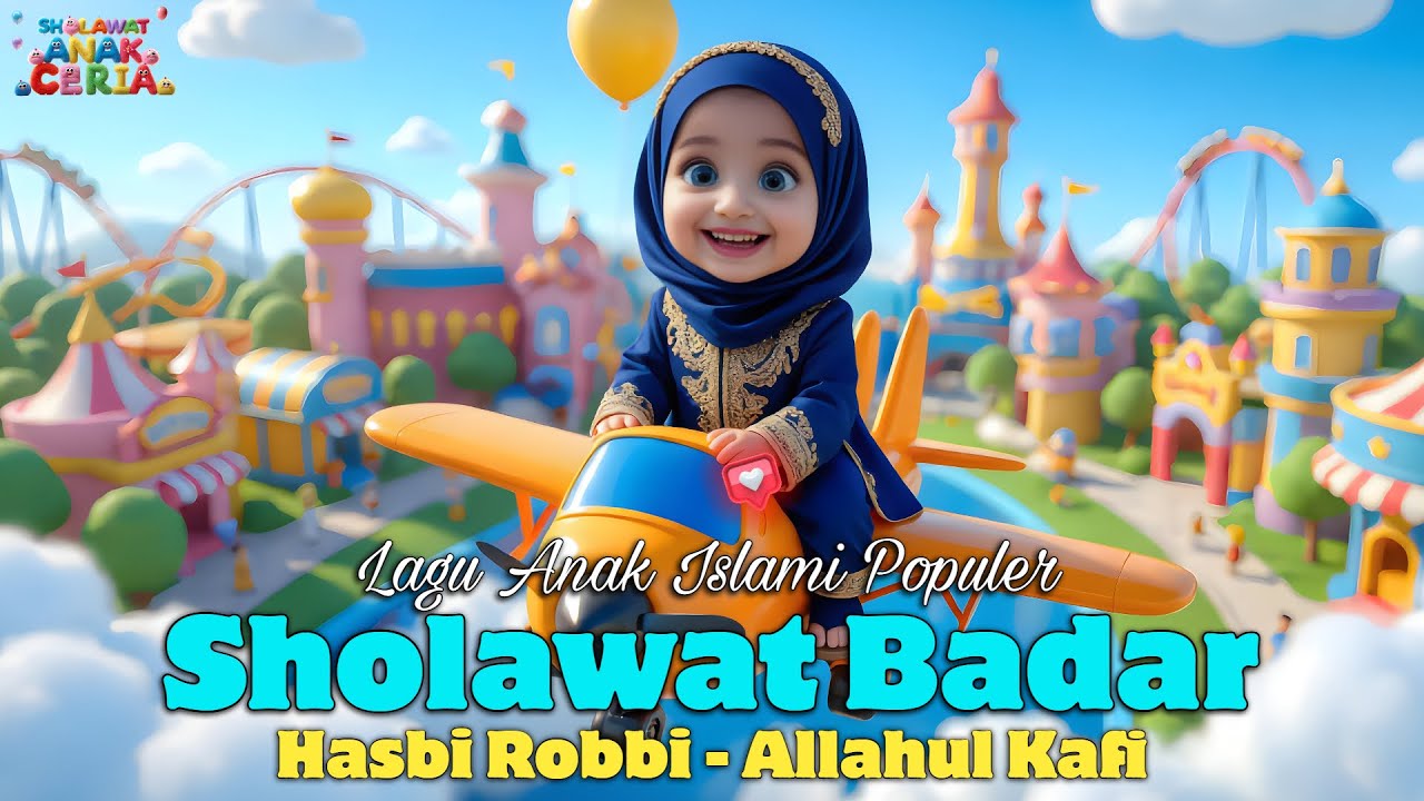 Lagu Anak Islami - Sholawat Badar Terbaru - Hasbi Robbi Jallallah - Sholawat Anak Allahul Kafi