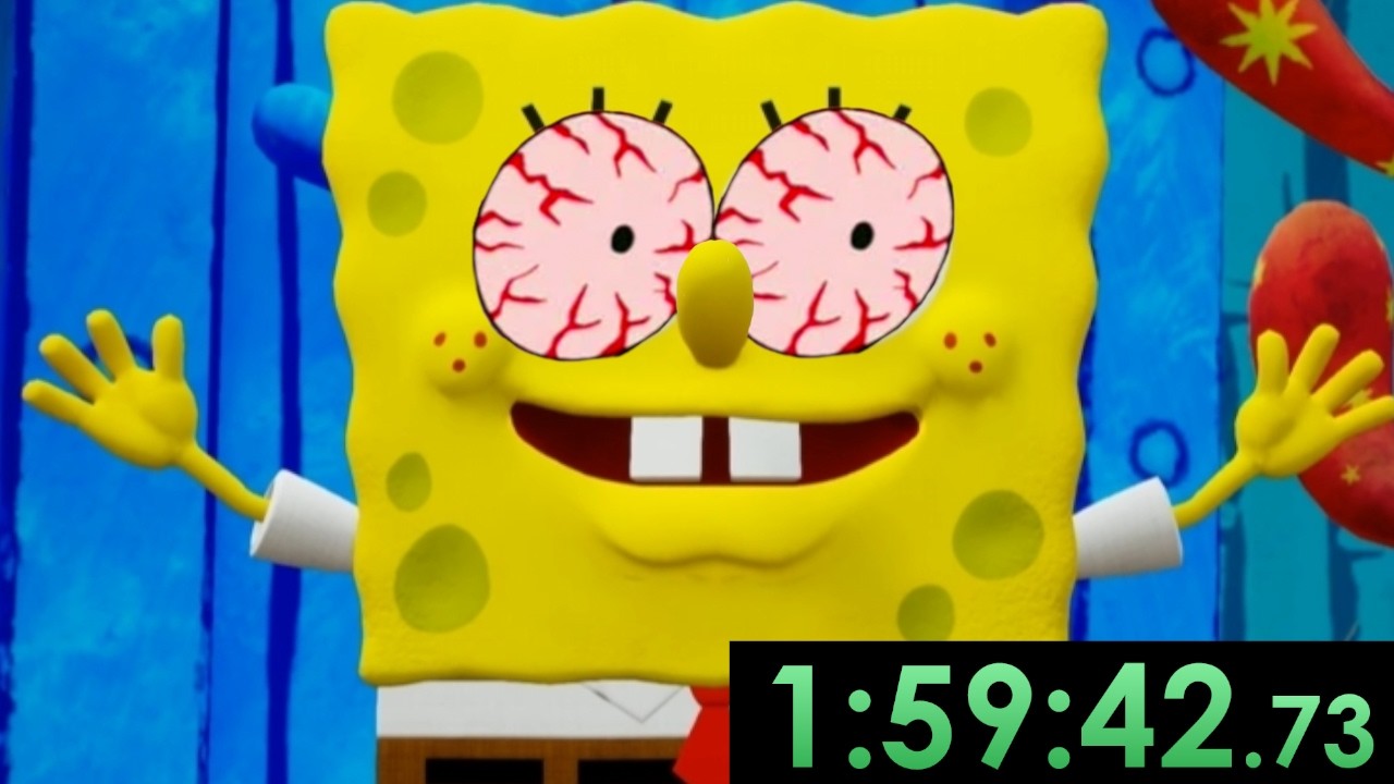 100% Speedrunning SpongeBob Is Brutal