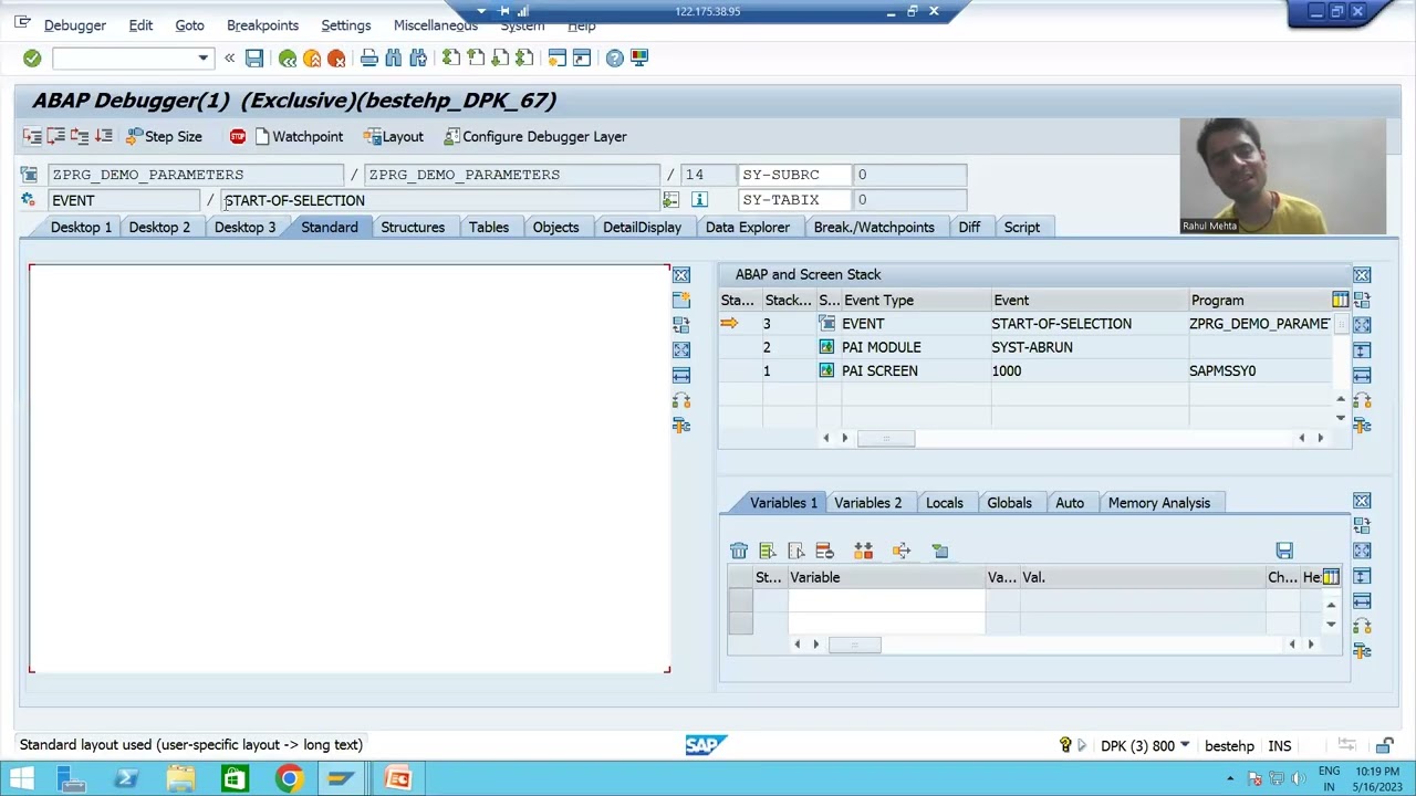 82 - ABAP Programming - Parts of Select Options Part2