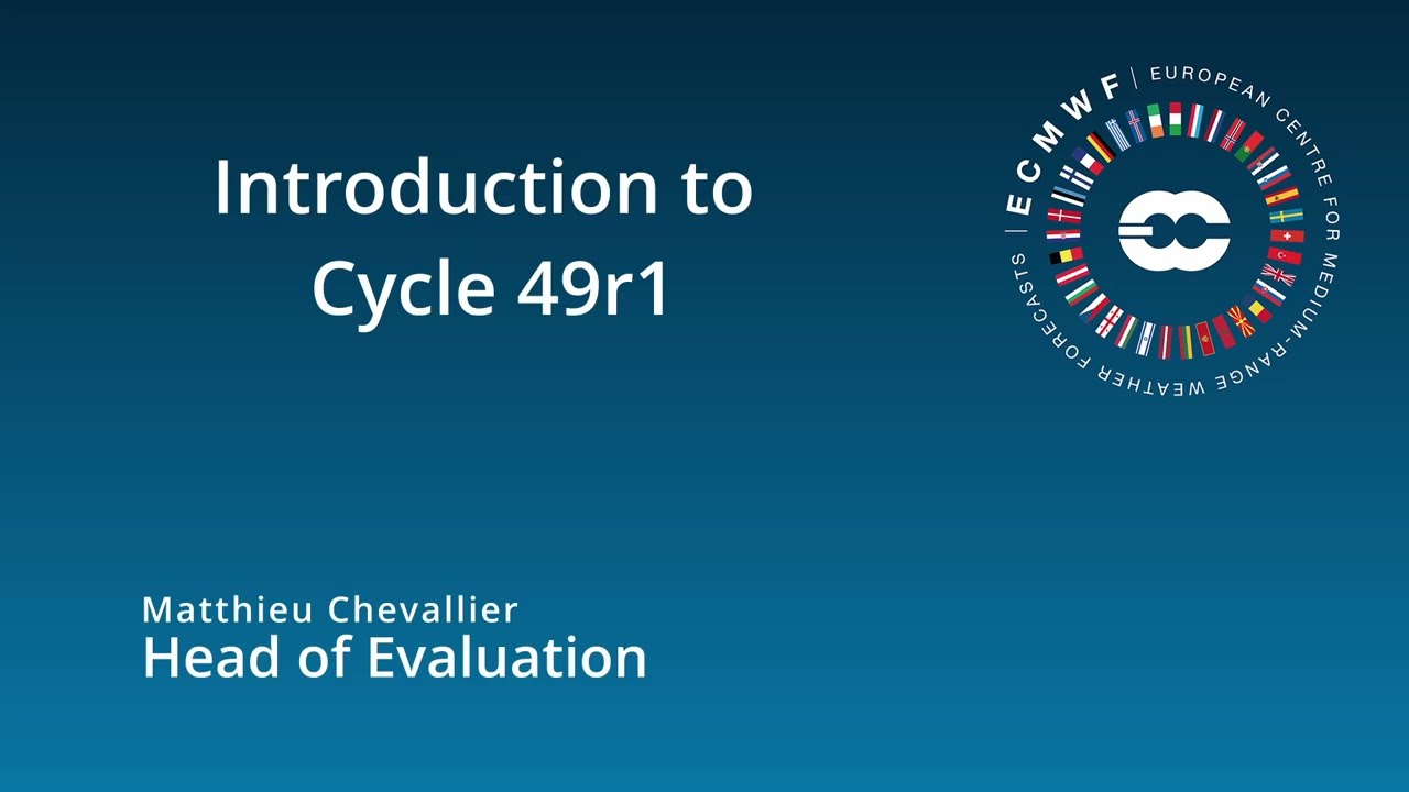 ECMWF IFS Cycle 49r1 webinar: Verification, new products and technical aspects - 11 June 2024