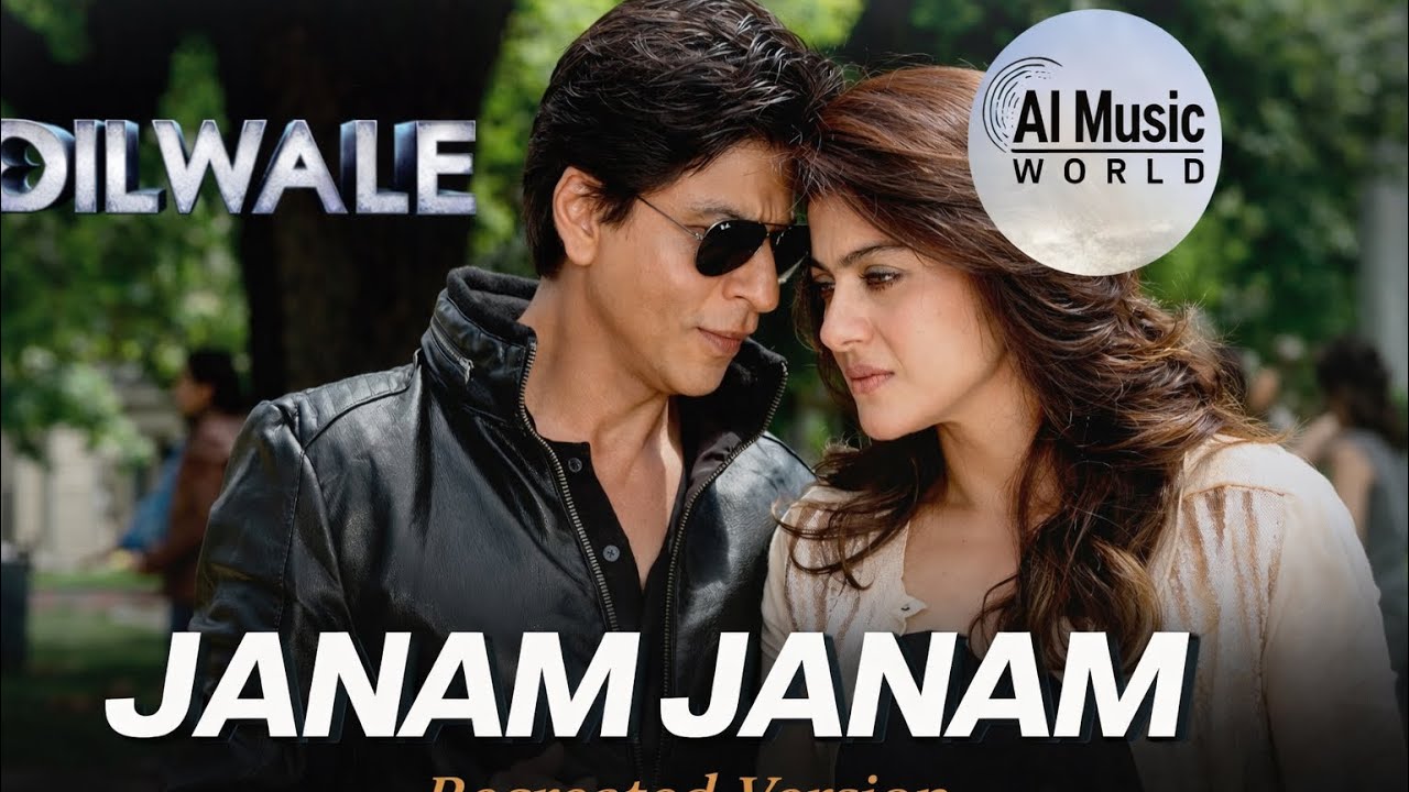 Janam Janam | Recreated Version | Dilwale | Romantic Bollywood Song | AI Music World