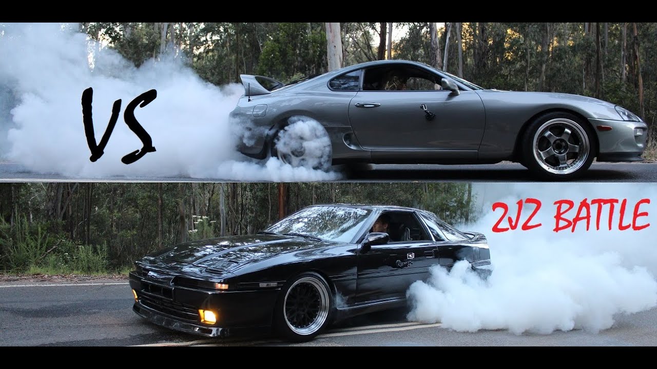 Single Turbo 2JZ face-off (MK4 Supra Vs MK3 Supra)