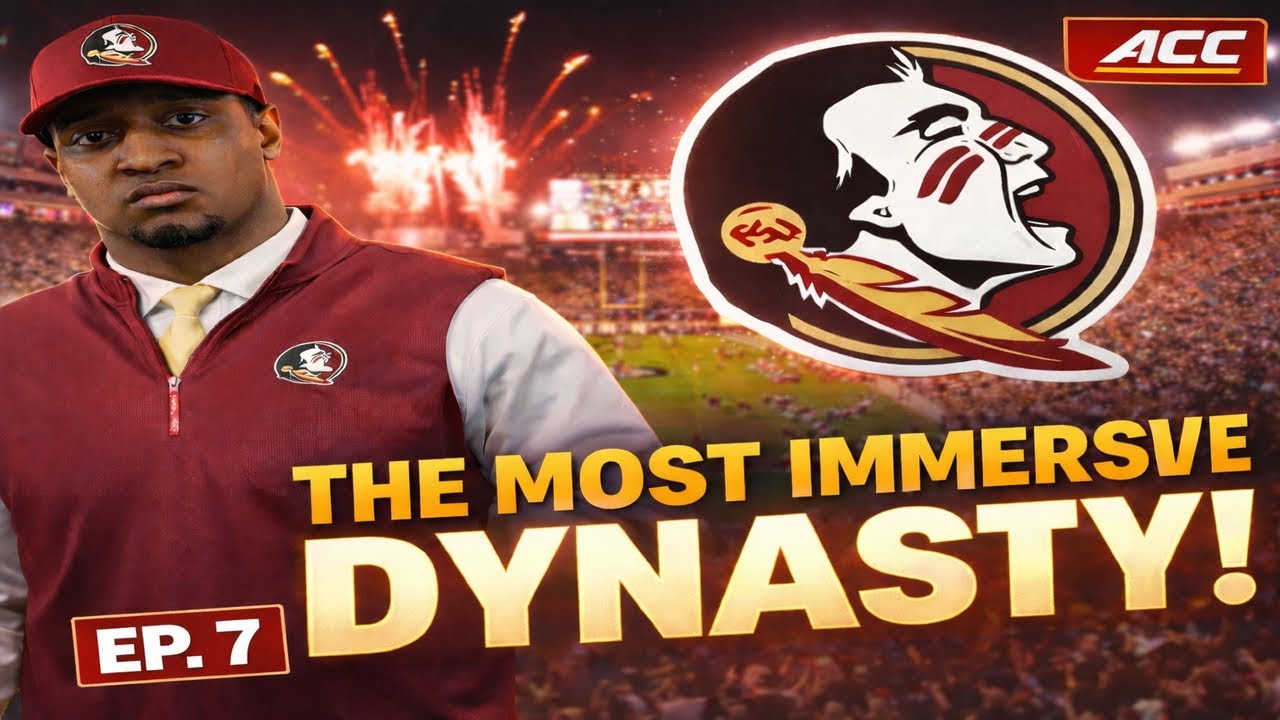 SEASON 2 FSU | AI Created the Most Immersive Dynasty Ever | Marcus Vale Rebuild
