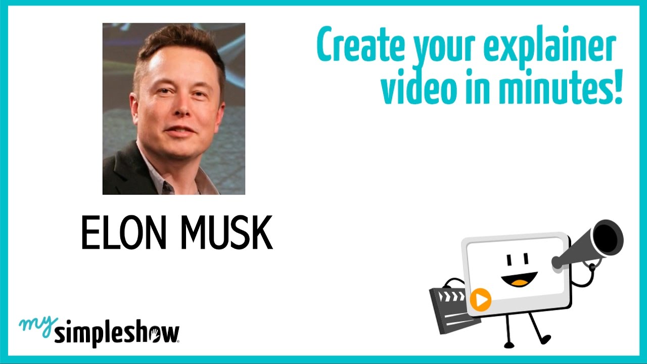 Elon Musk - world famous inventor and entrepreneur - mysimpleshow