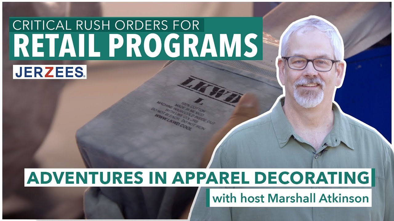 S1E2: Quick-Turn Production for Retail | Adventures In Apparel Decorating
