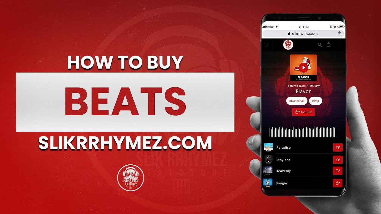 How To Buy Beats Online 🌎 From SLIK RRHYMEZ BEATSTORE