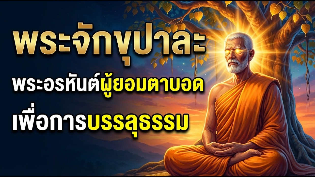 พระอรหันต์ตาบอด... ยอมเสียดวงตาเพื่อได้ 