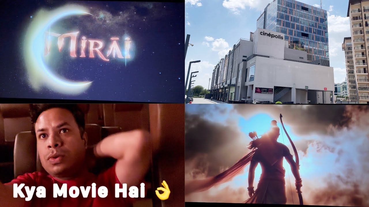 Finally Waching Movie Mirai | Teja Sajja  Ritika Nayak | Jewel Of India Cinepolis Jaipur