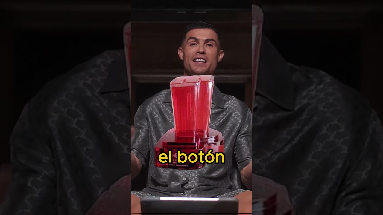 CRISTIANO GAN&Oacute; el BOTON de RUBI de YouTube