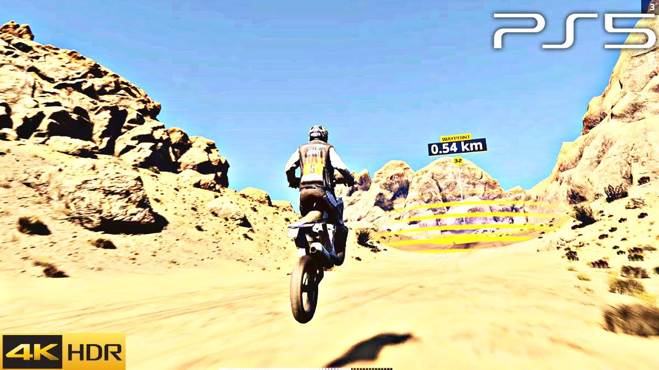 DAKAR DESERT RALLY Gameplay (PS5 HDR) [4K 60FPS]